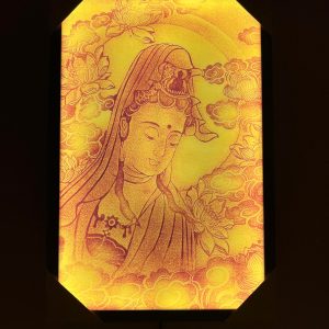 Tranh Trúc Chỉ Phật Bà Quan Âm.