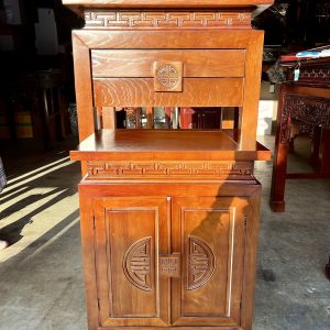 Bàn thờ phật mẫu hiện đại Gỗ sồi